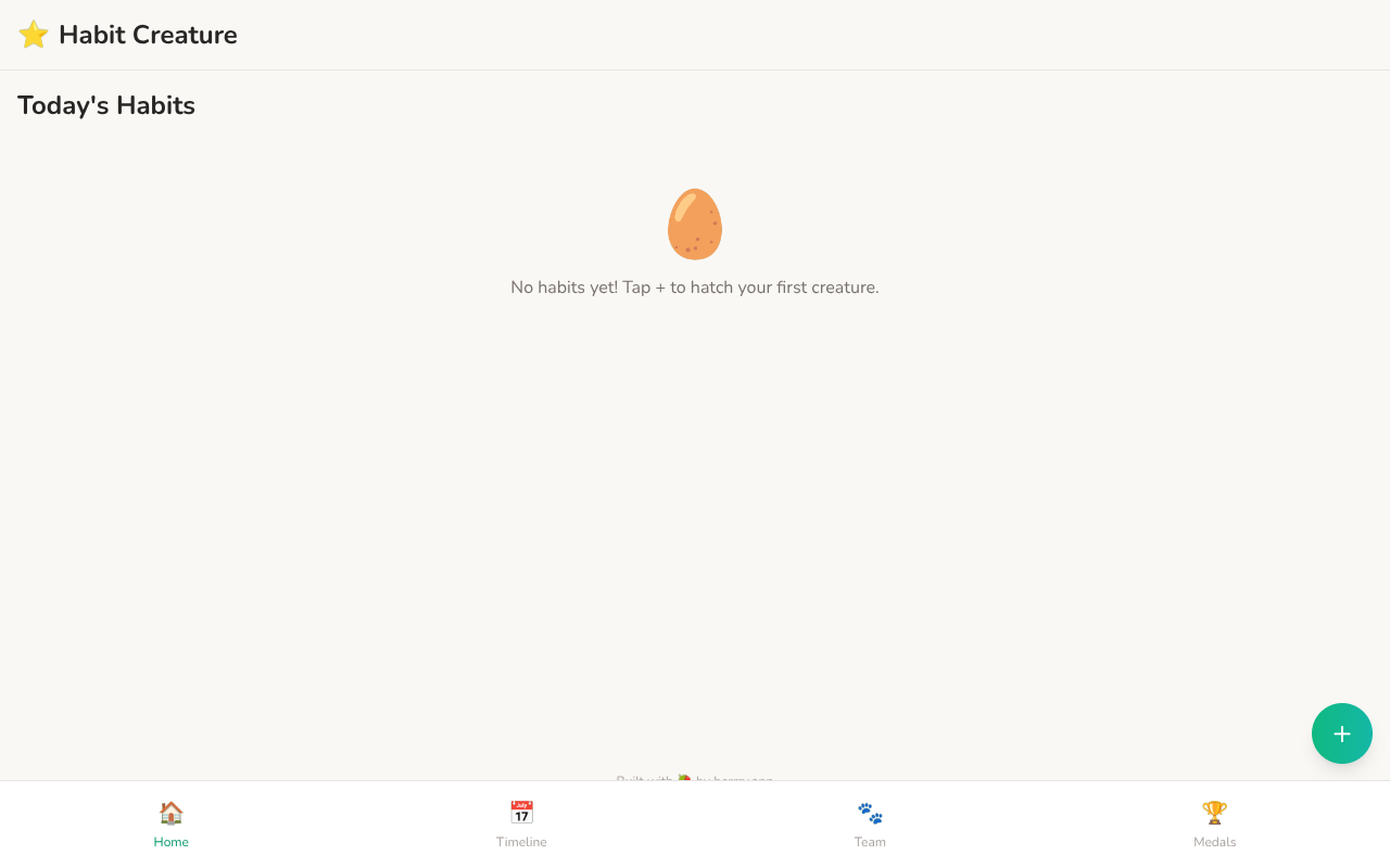 Habit Creature screenshot