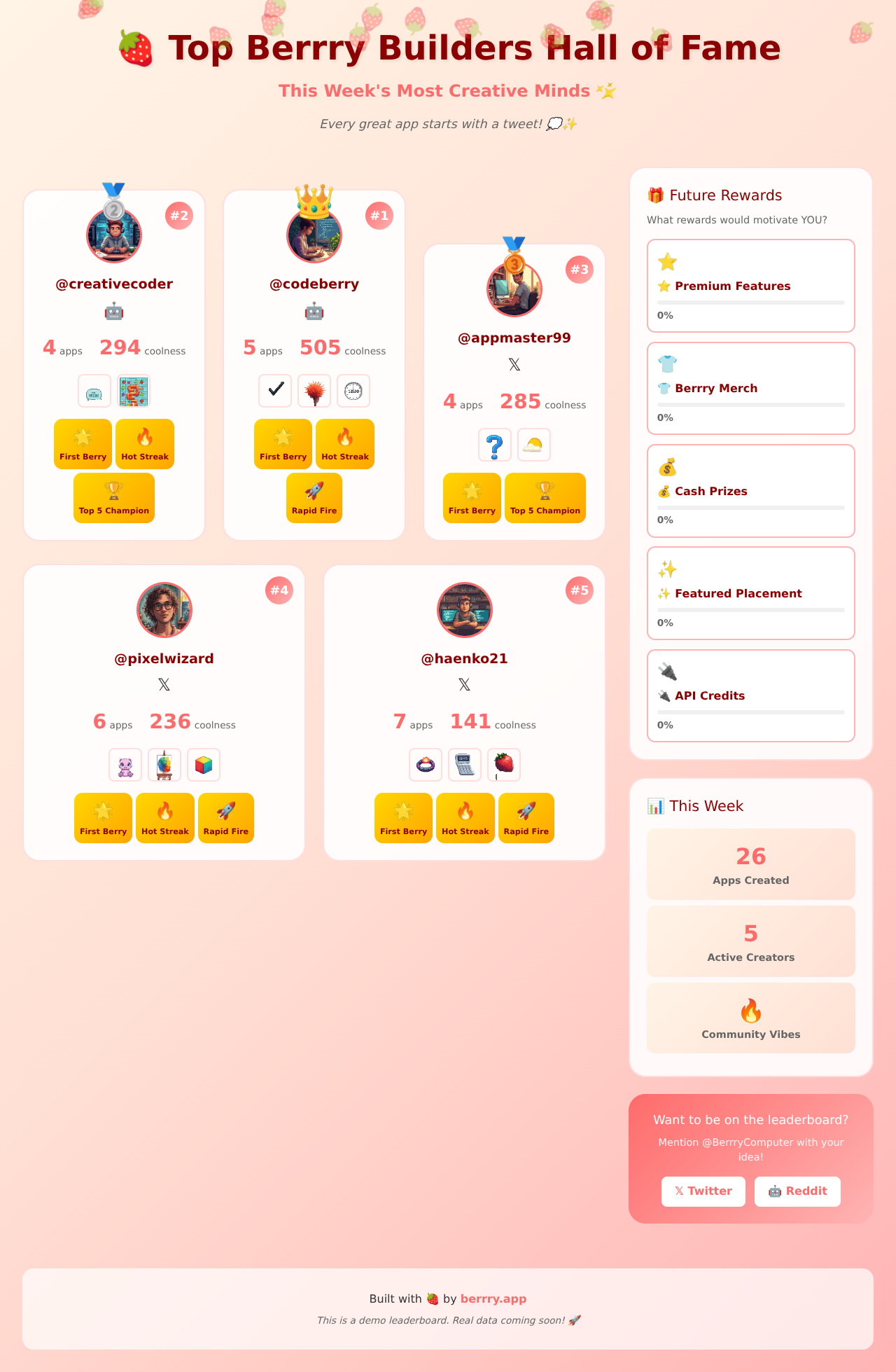 halloffame app