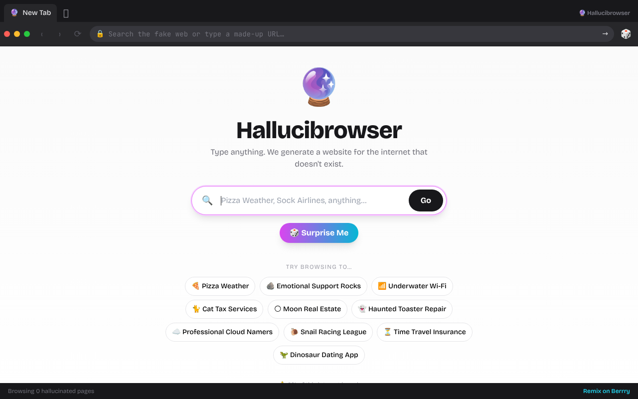 hallucibrowser-whimsical-fake app