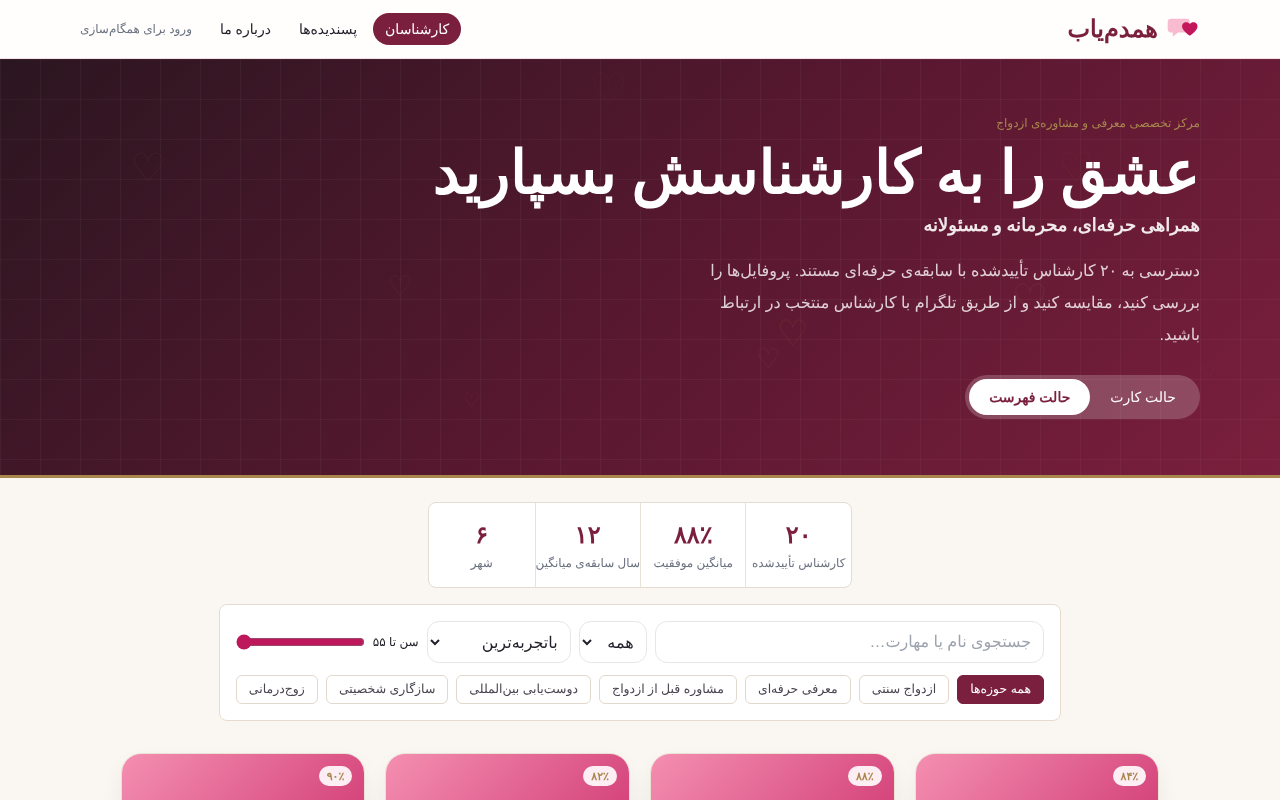 hamdam-yab-directory-professional app
