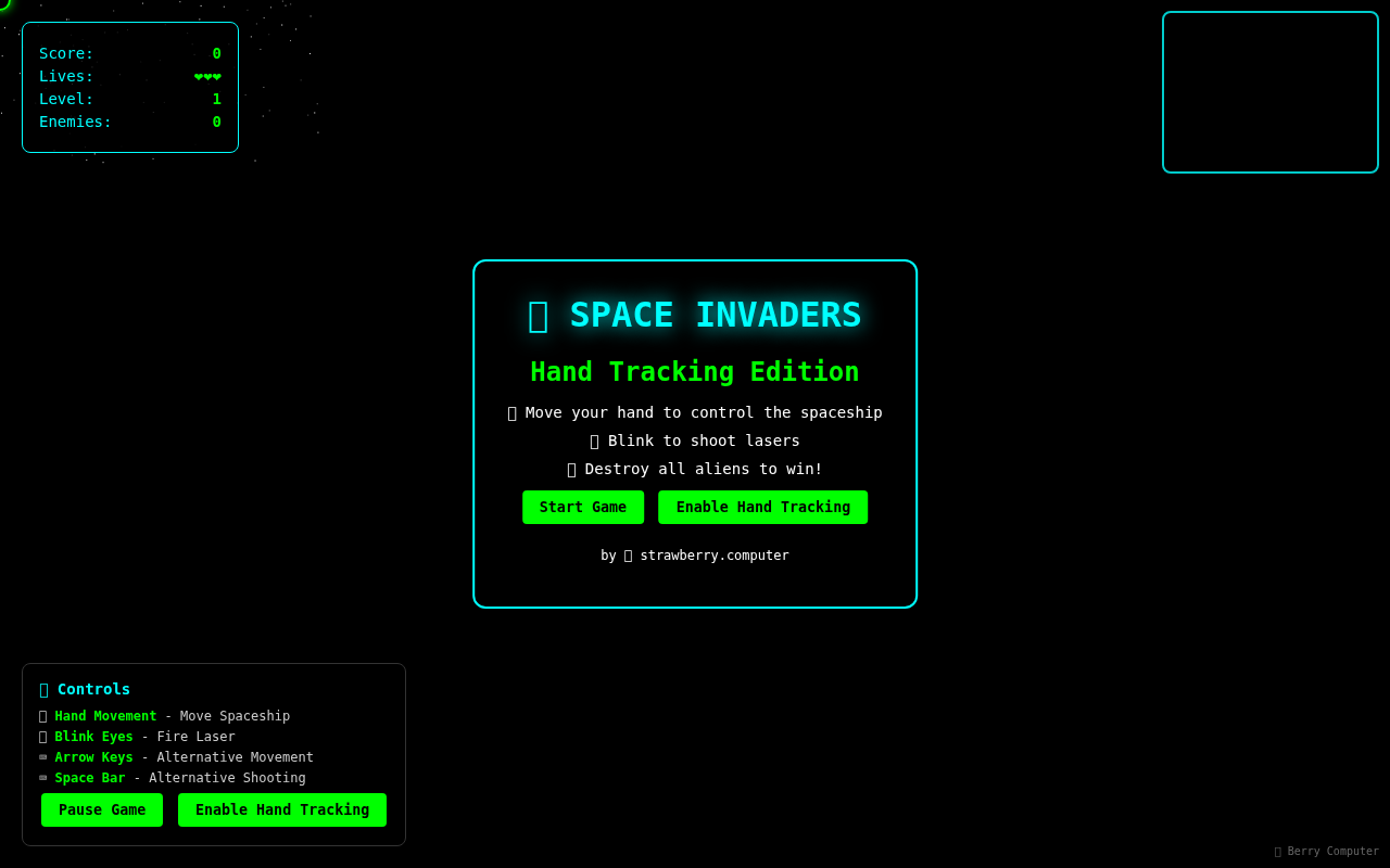 Hand Invaders screenshot