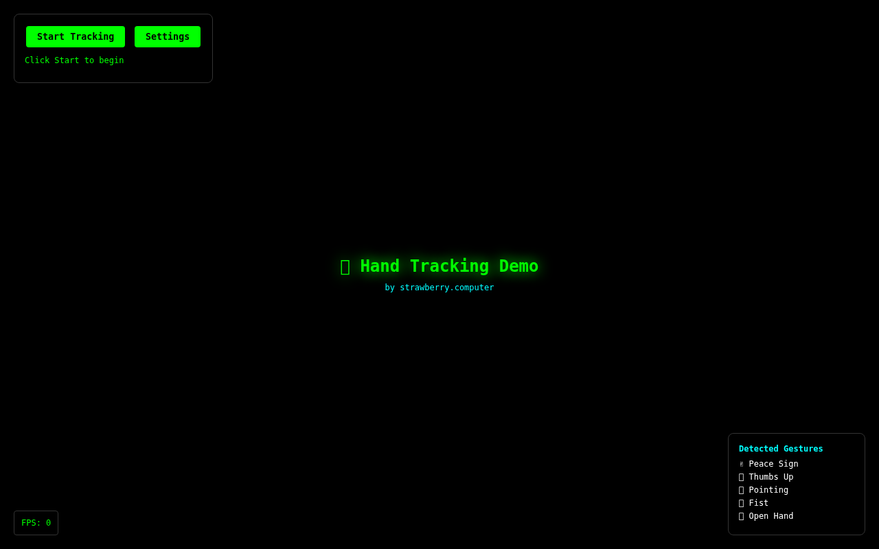 handtracker app