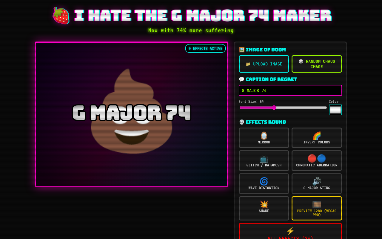hate-major-maker app
