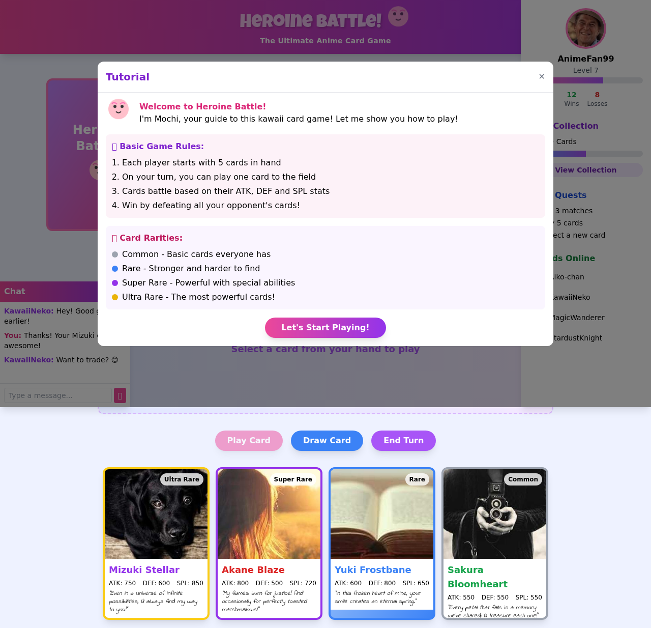 heroinebattle app