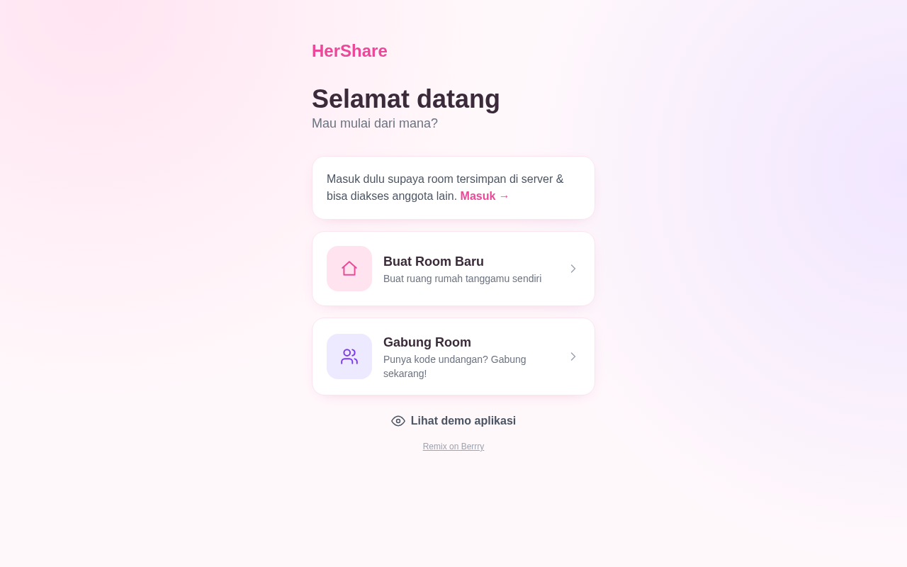 hershare-shared-household app