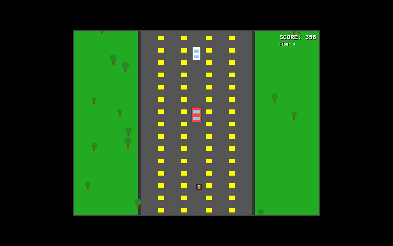 Retro Highway Runner screenshot