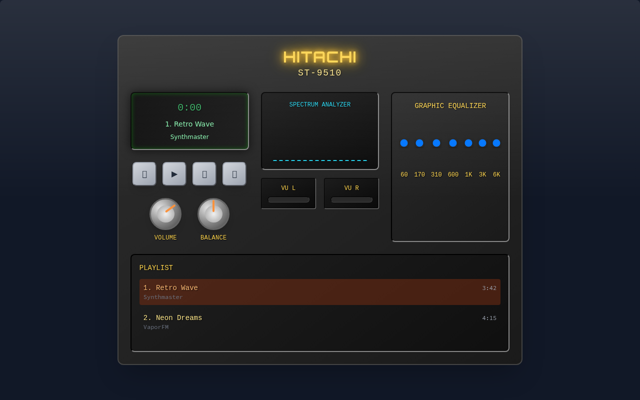 hitachi-stereo app