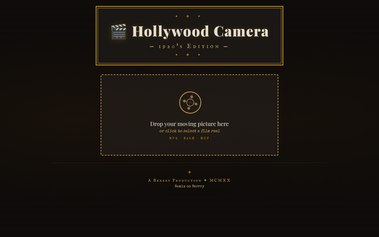 hollywoodcamera app