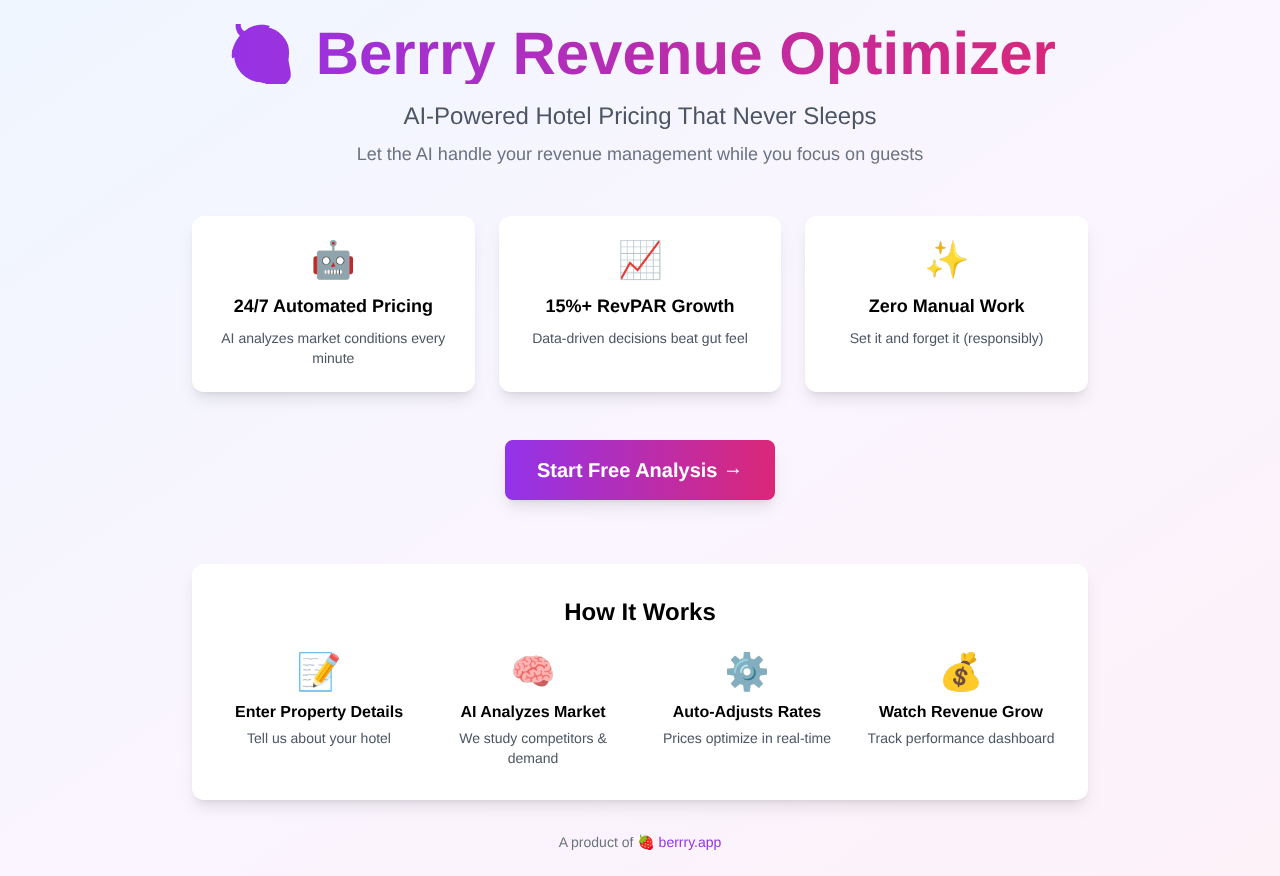 hotelrevenue app