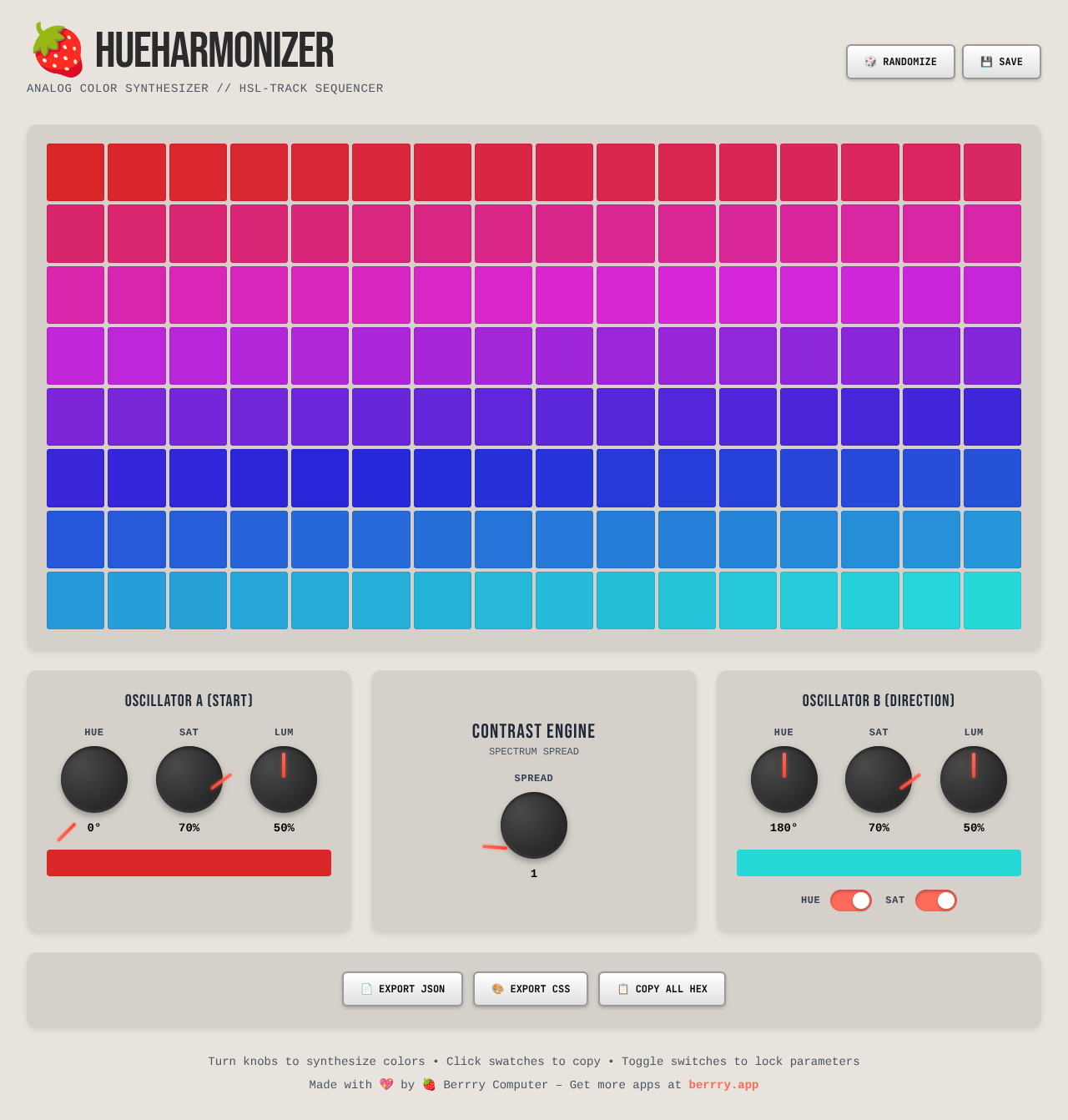 hueharmonizer app