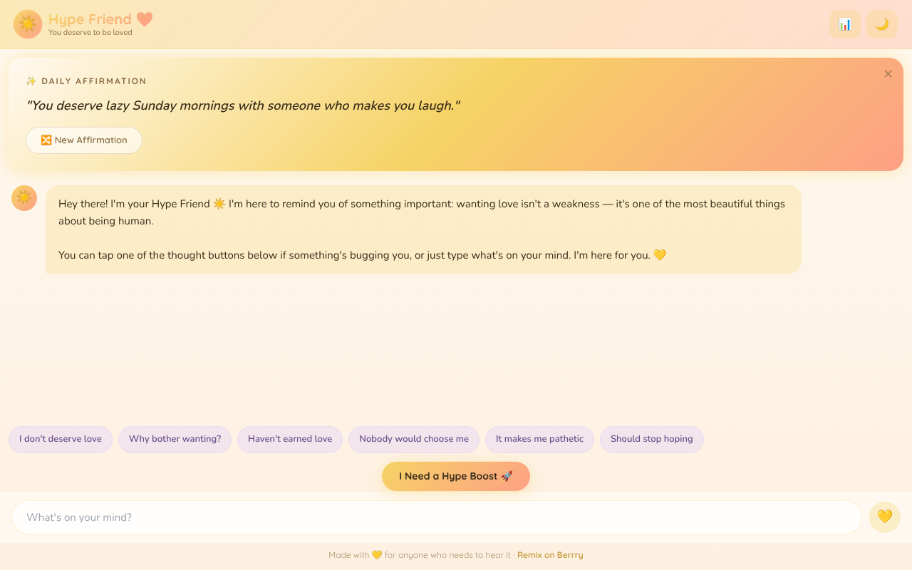 hypefriend app