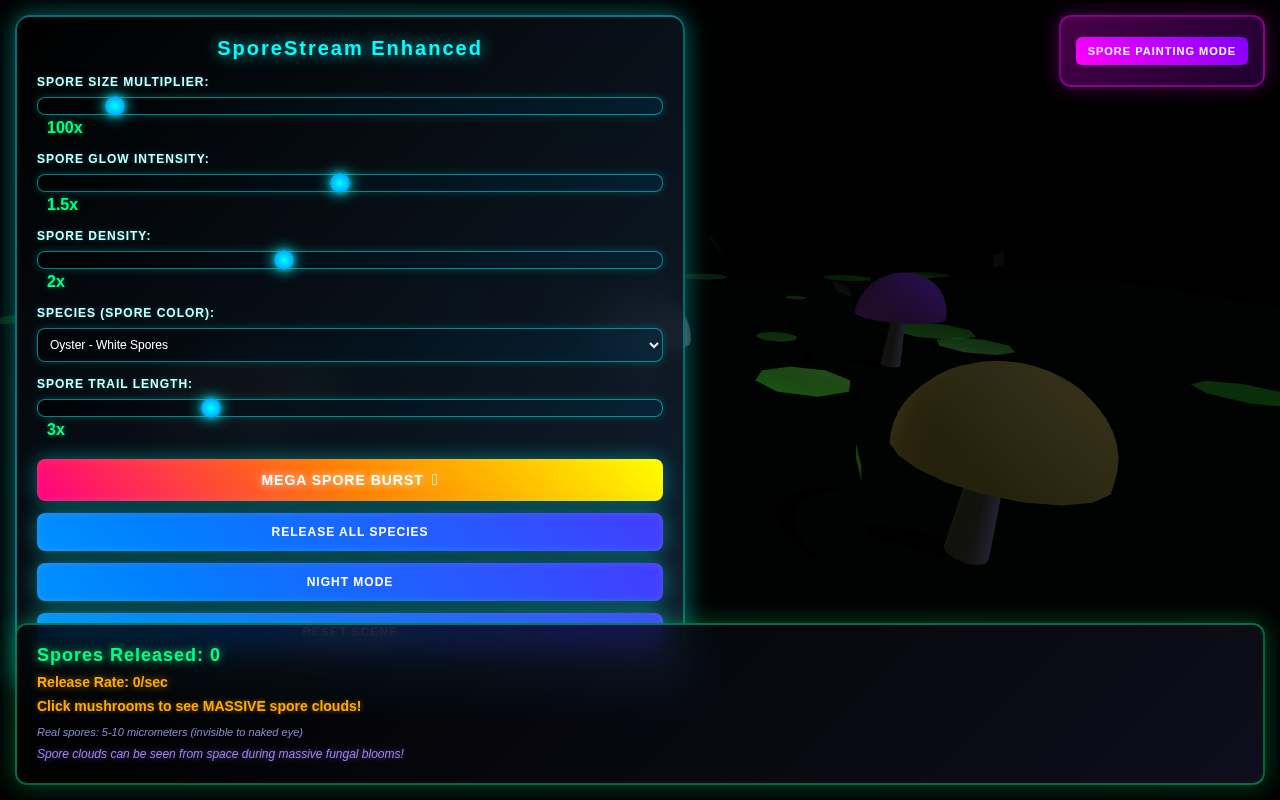 SporeStream Visualizer screenshot