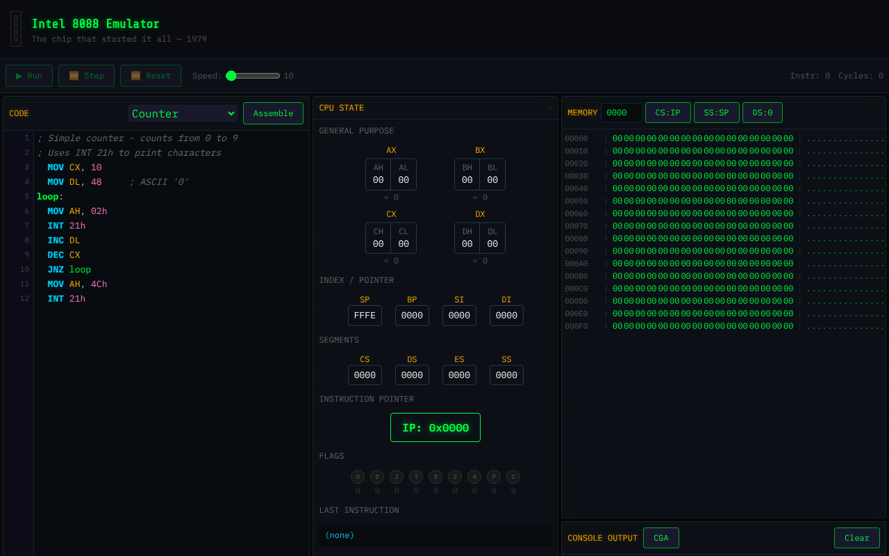i8088-emulator app