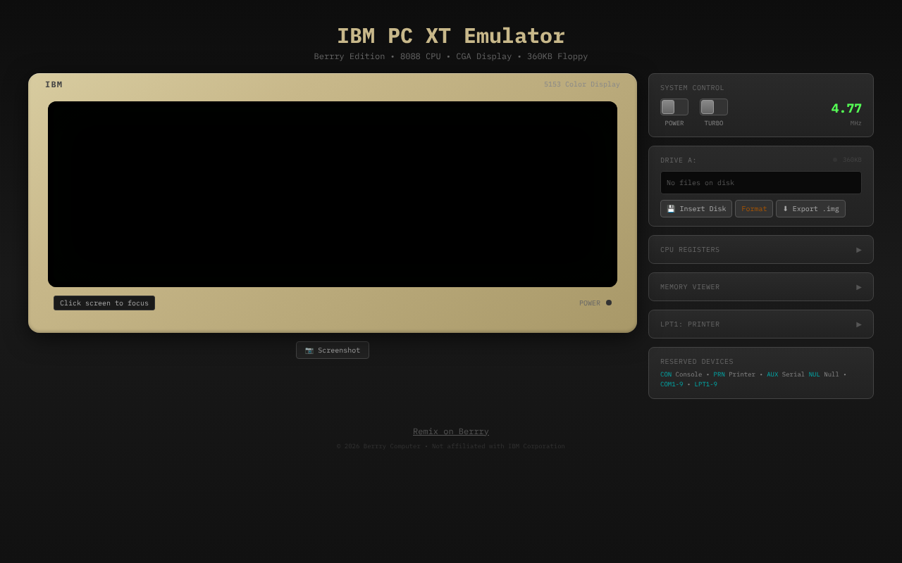 ibmpcxt app