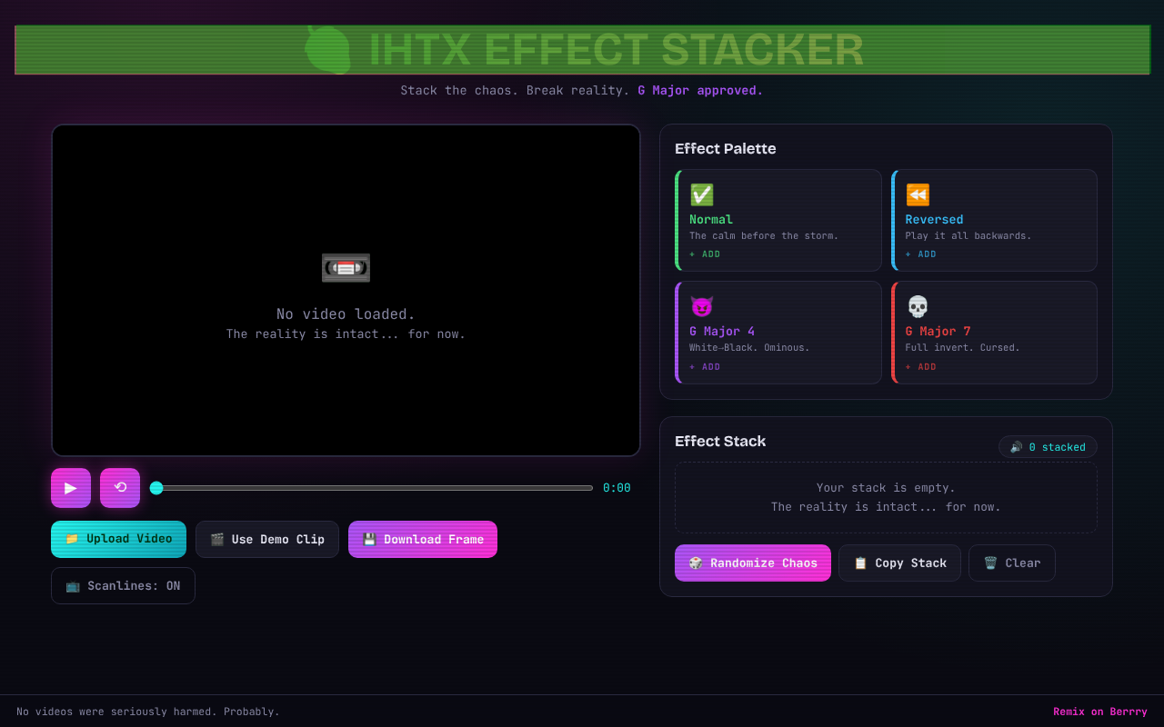 ihtx-effect-stacker app