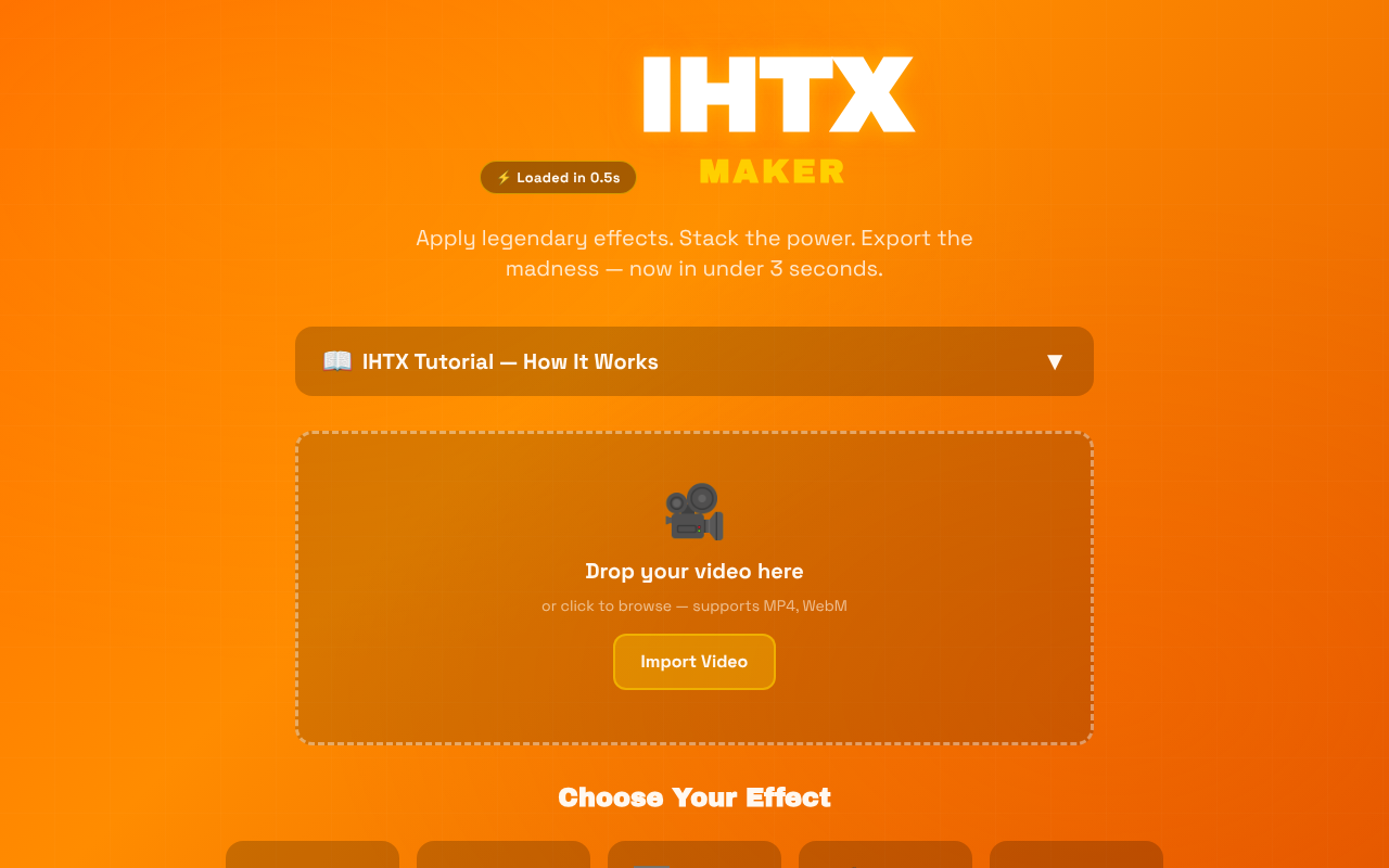 IHTX Maker screenshot