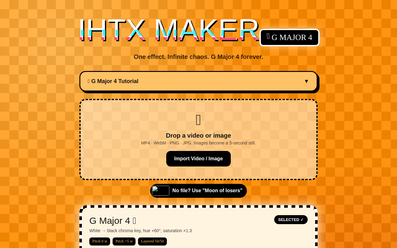 IHTX Maker – G Major 4 screenshot