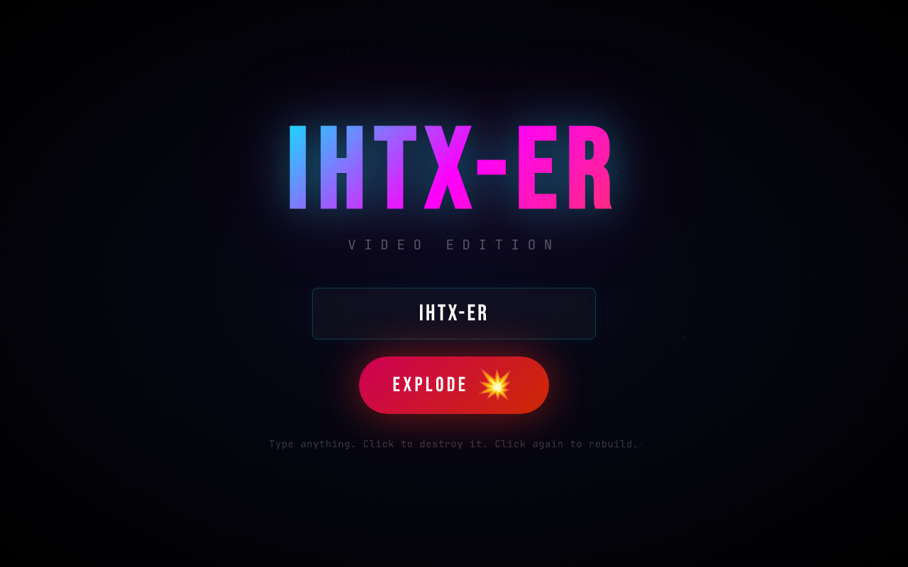 ihtxer app