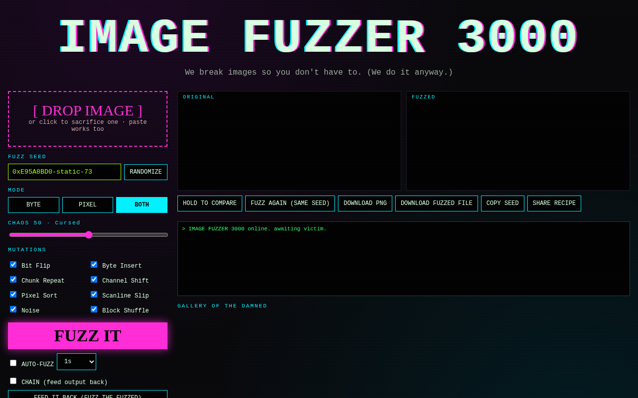 image-fuzzer-3000 app