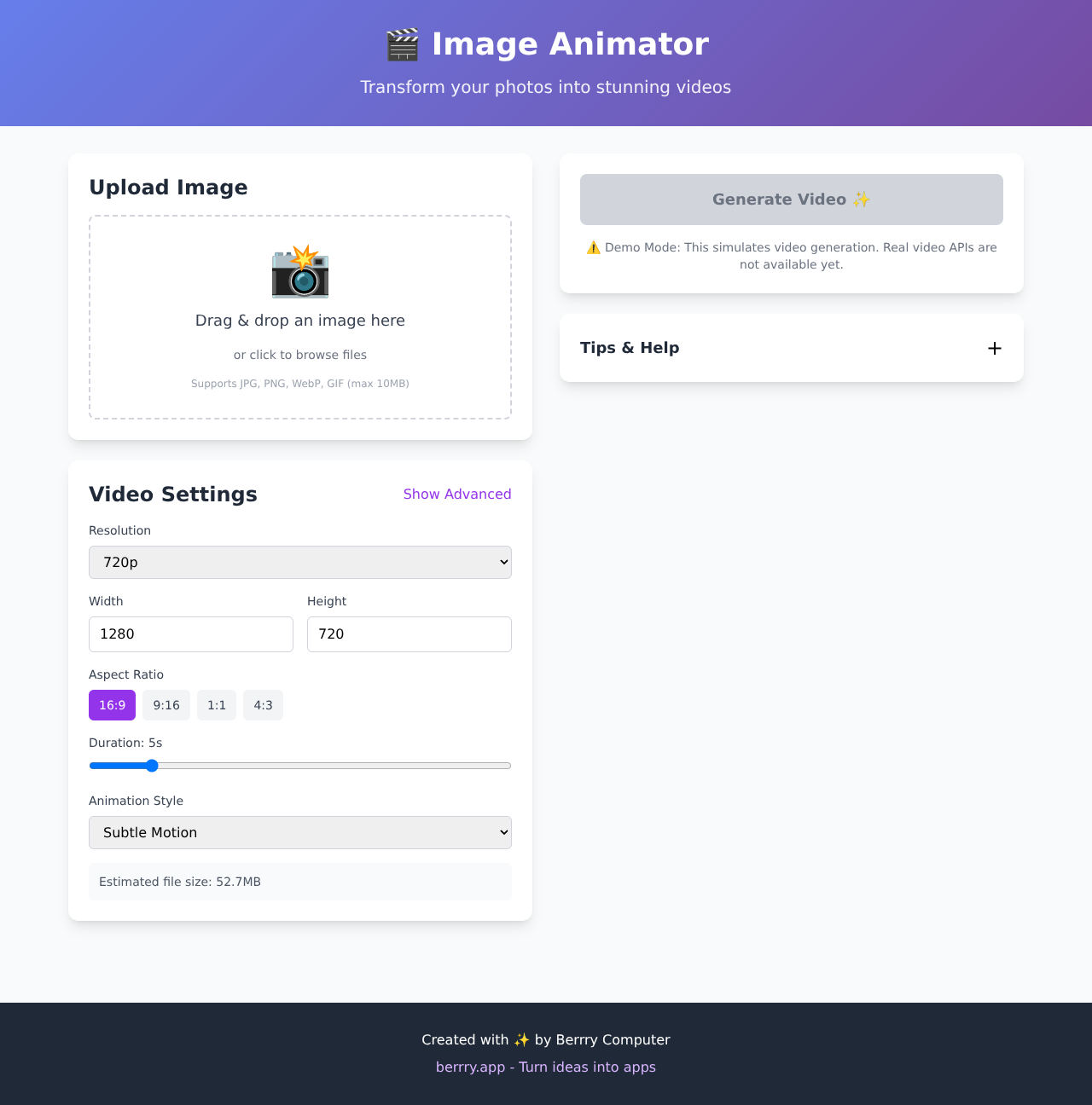 imageanimator app