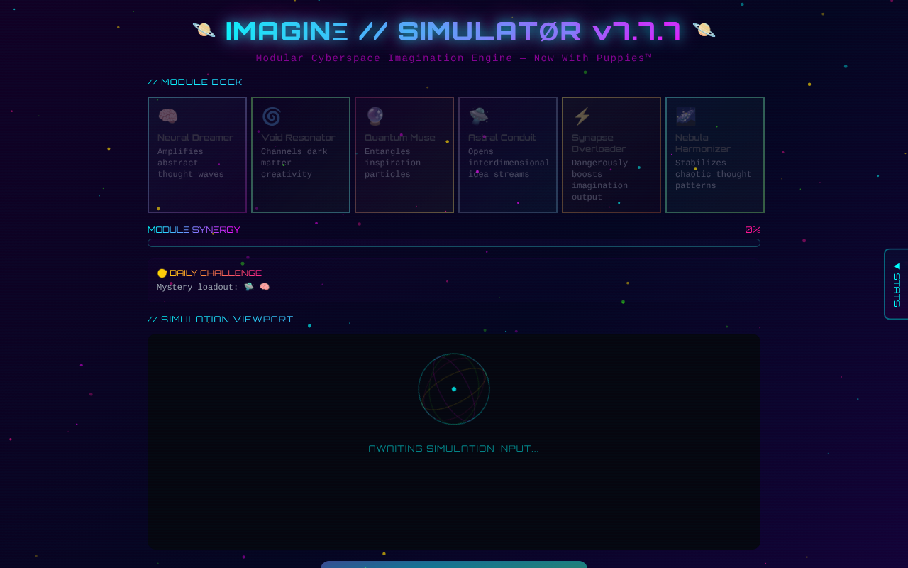 imagine-simulator app