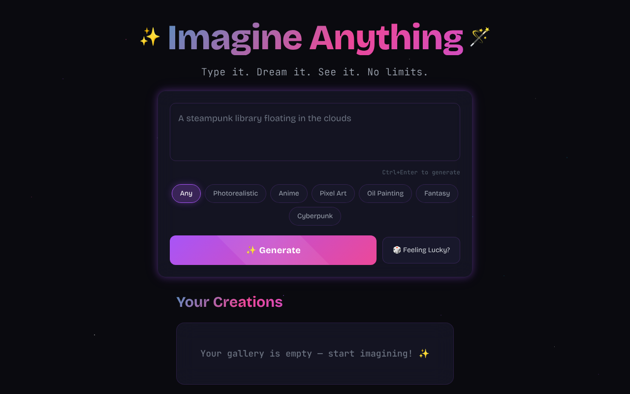 imagineanything app