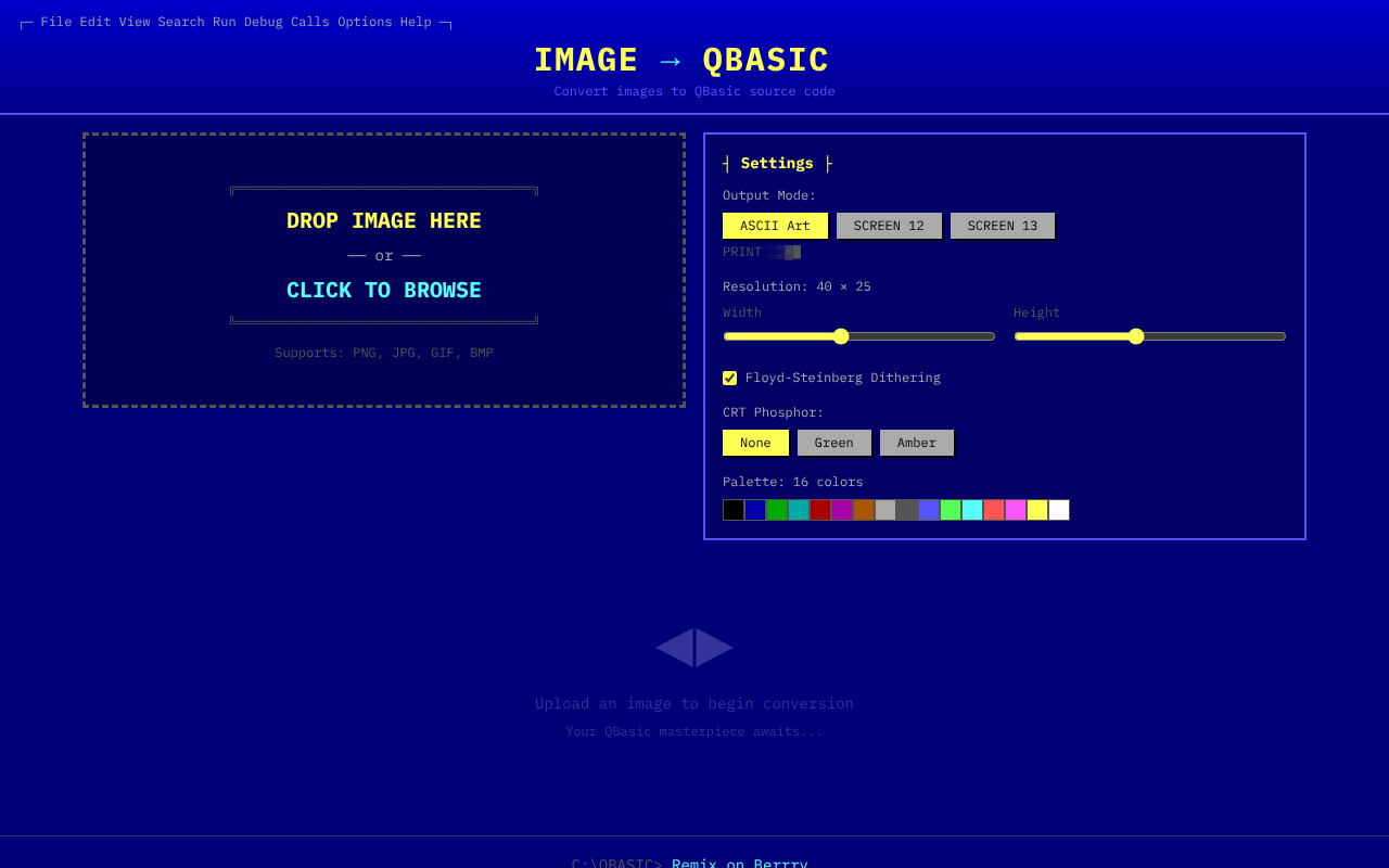 img2qbasic app