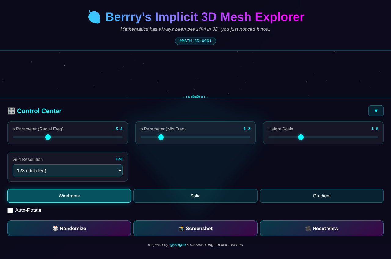 implicit3d app