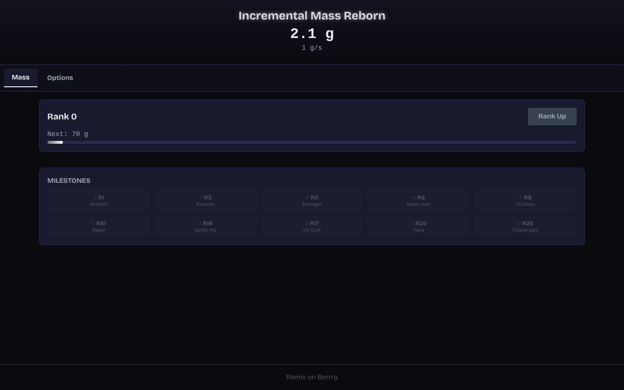 incrementalmass app