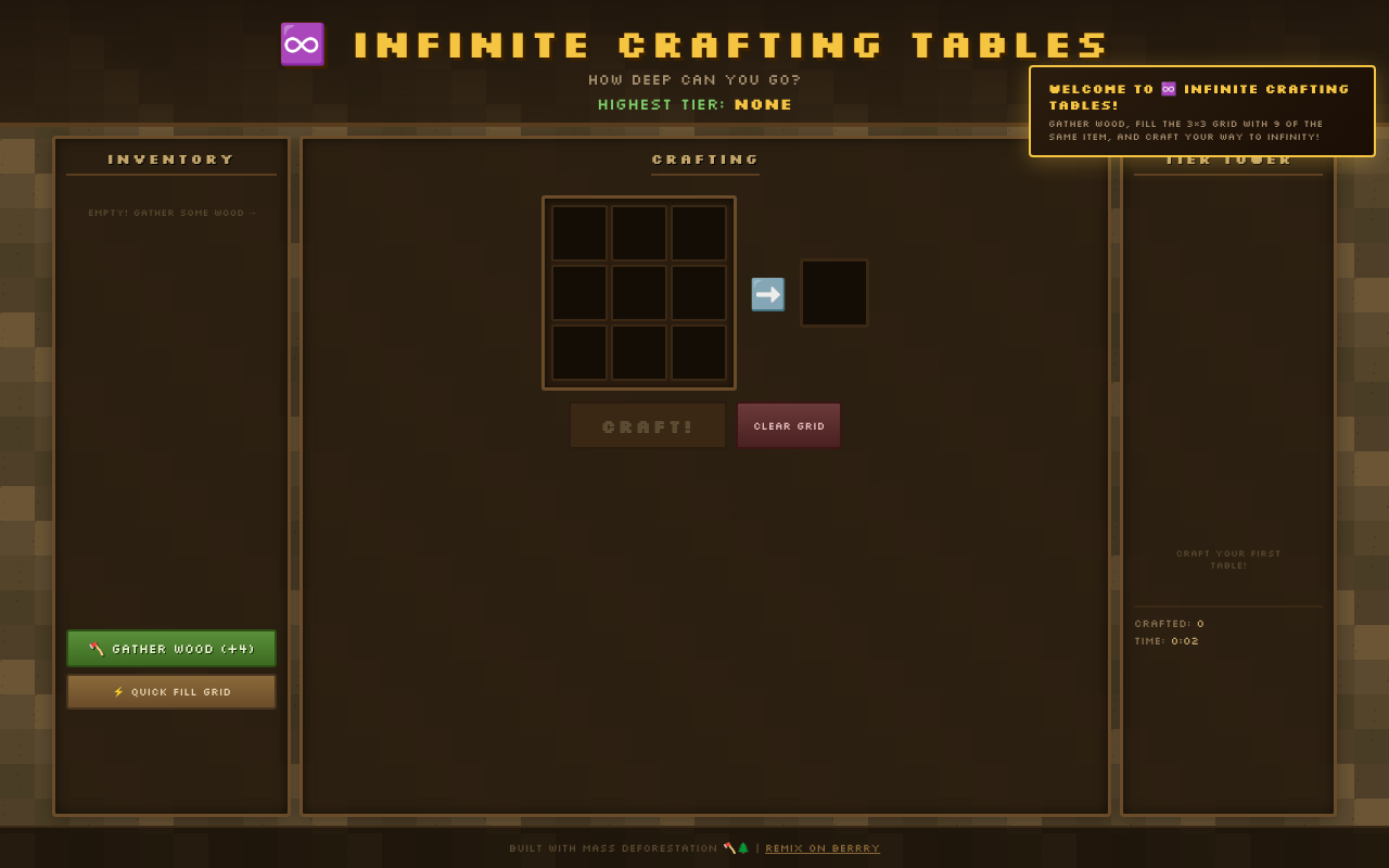 infinite-crafting app