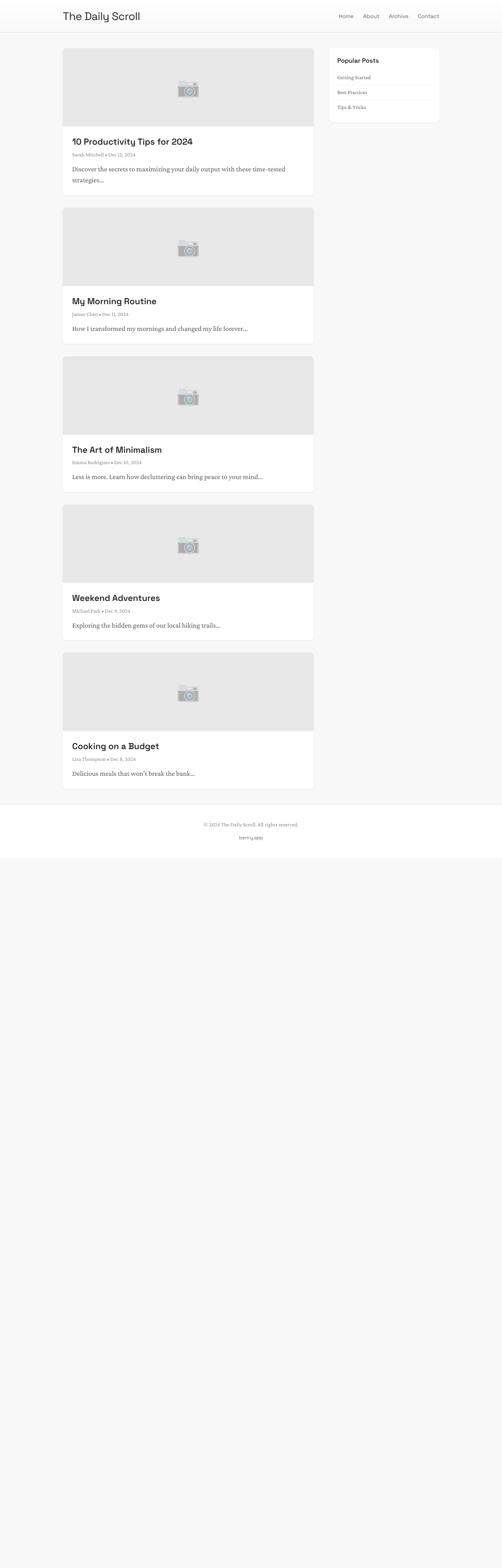 infinitescroll app