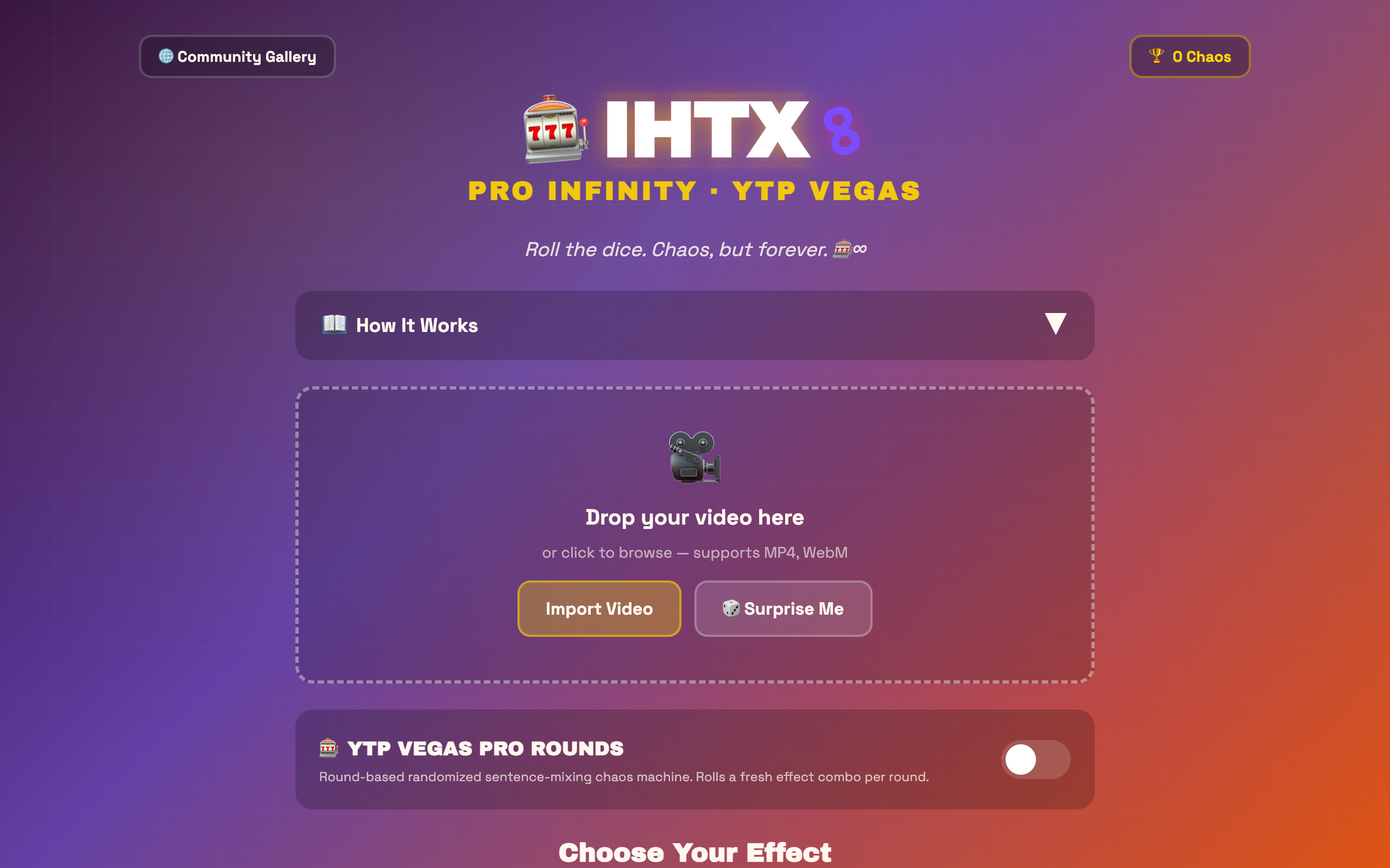 infinity-ytp app
