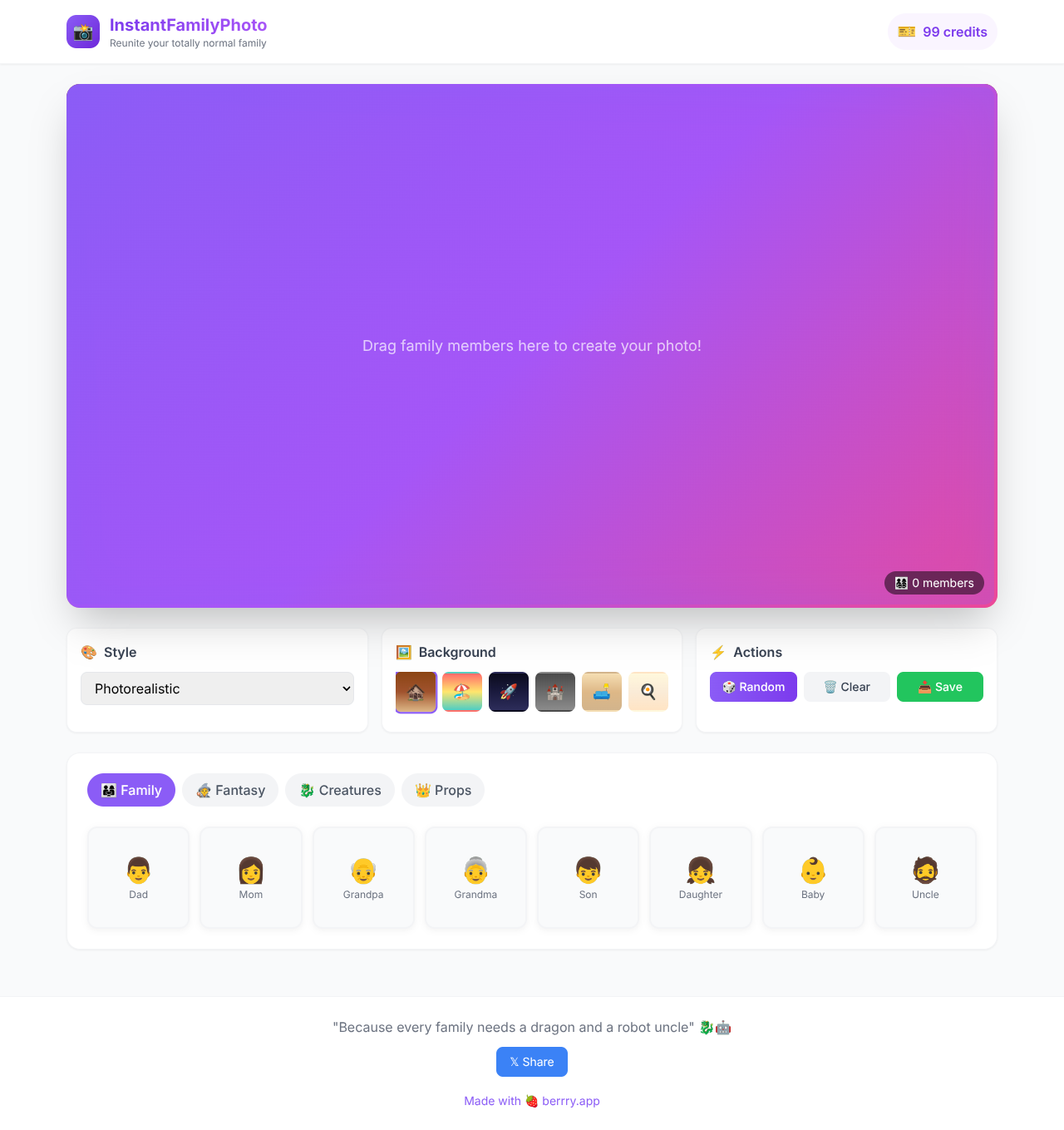 instantfamily app