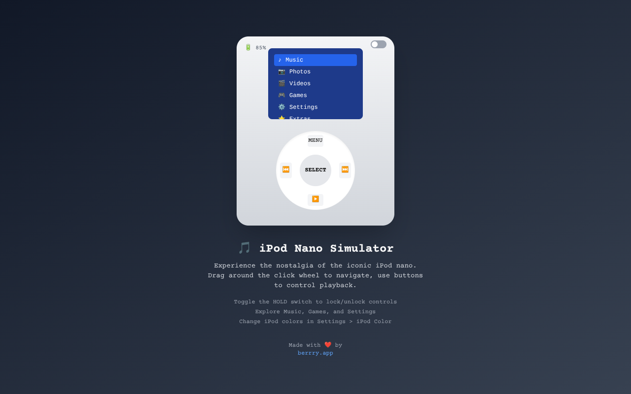 ipodnano app