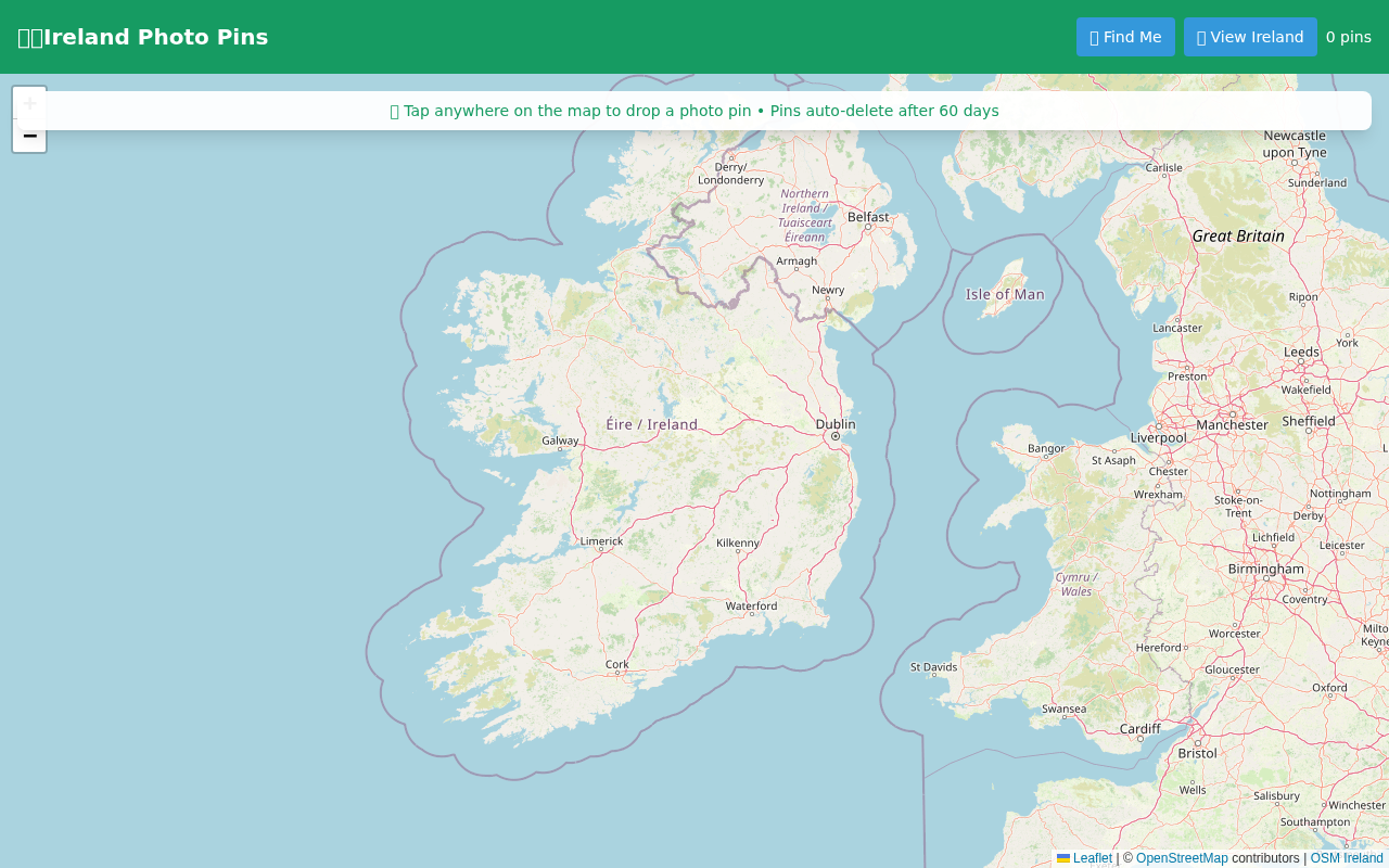 Ireland Photo Pins screenshot