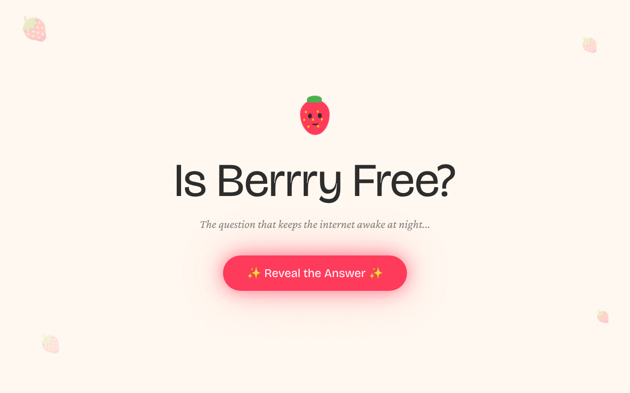 isberrryfree app