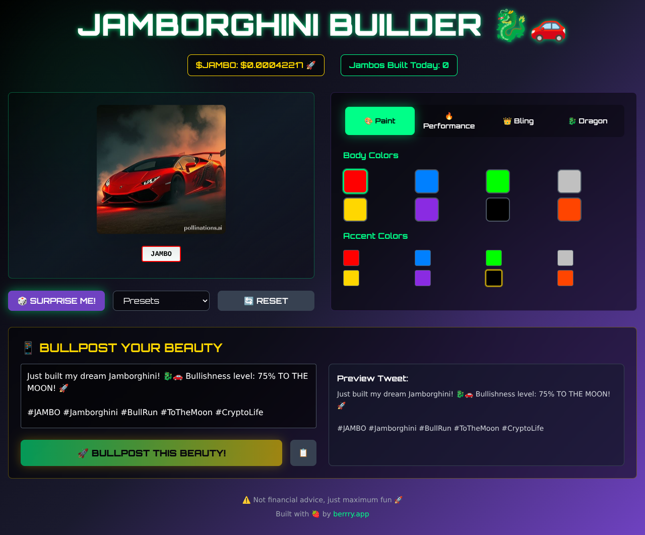 jamborghini app