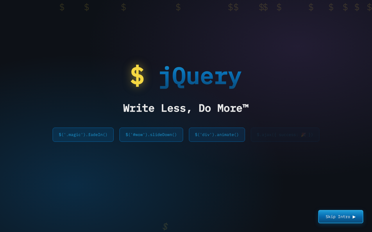 jquery-tribute app