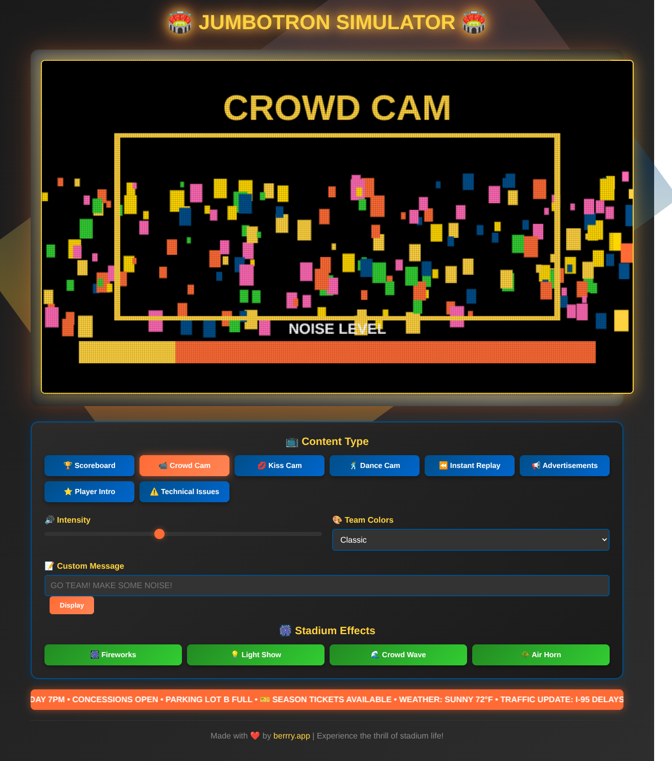 jumbotron app