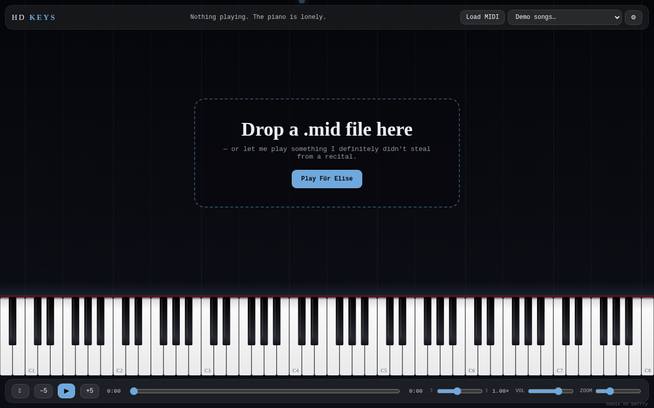 HD Keys screenshot