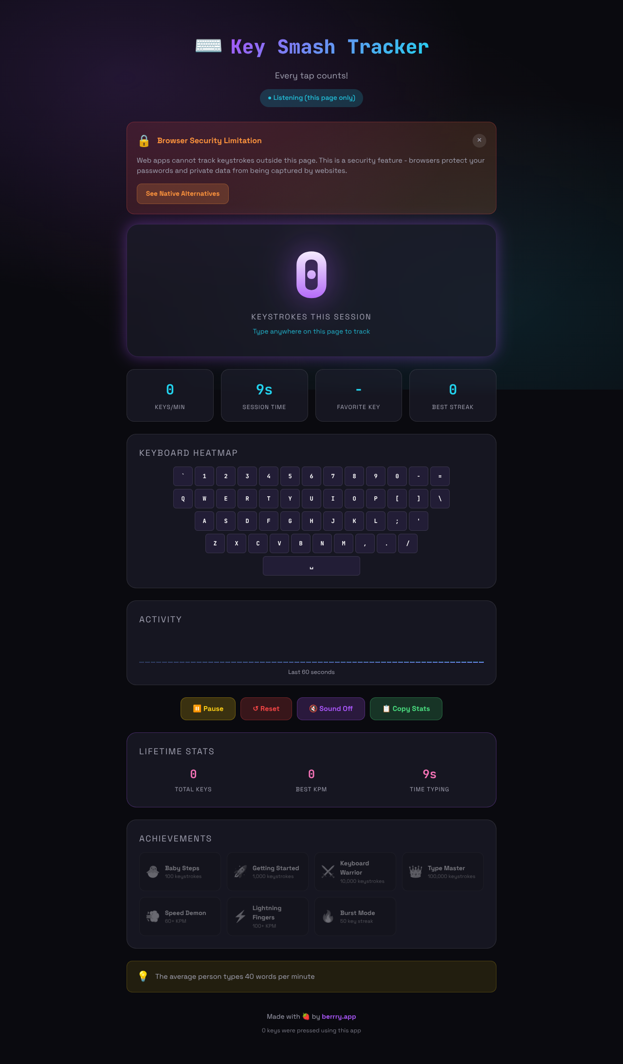 keysmash app