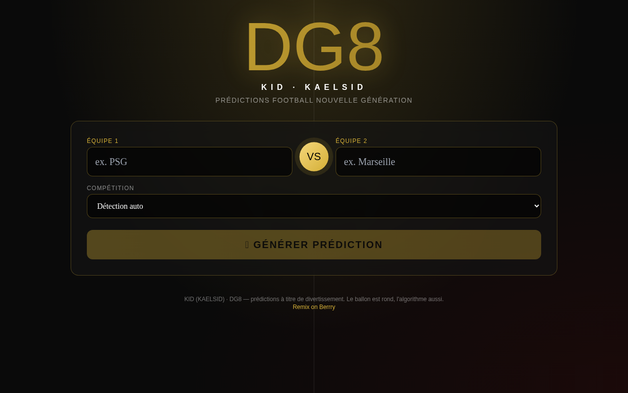 KID Football Predictor screenshot