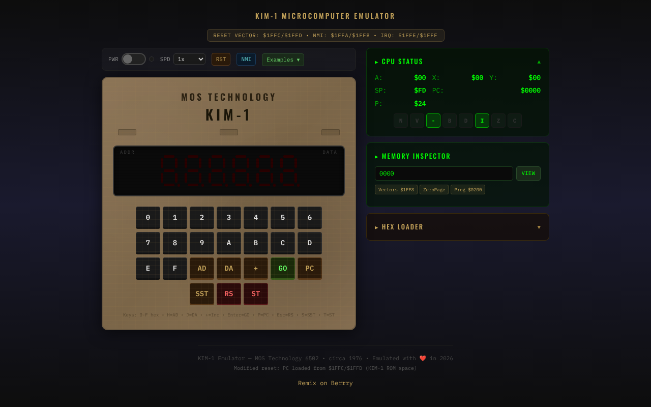 kim1-emu app
