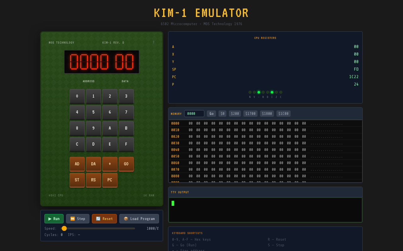 kim1-emulator app