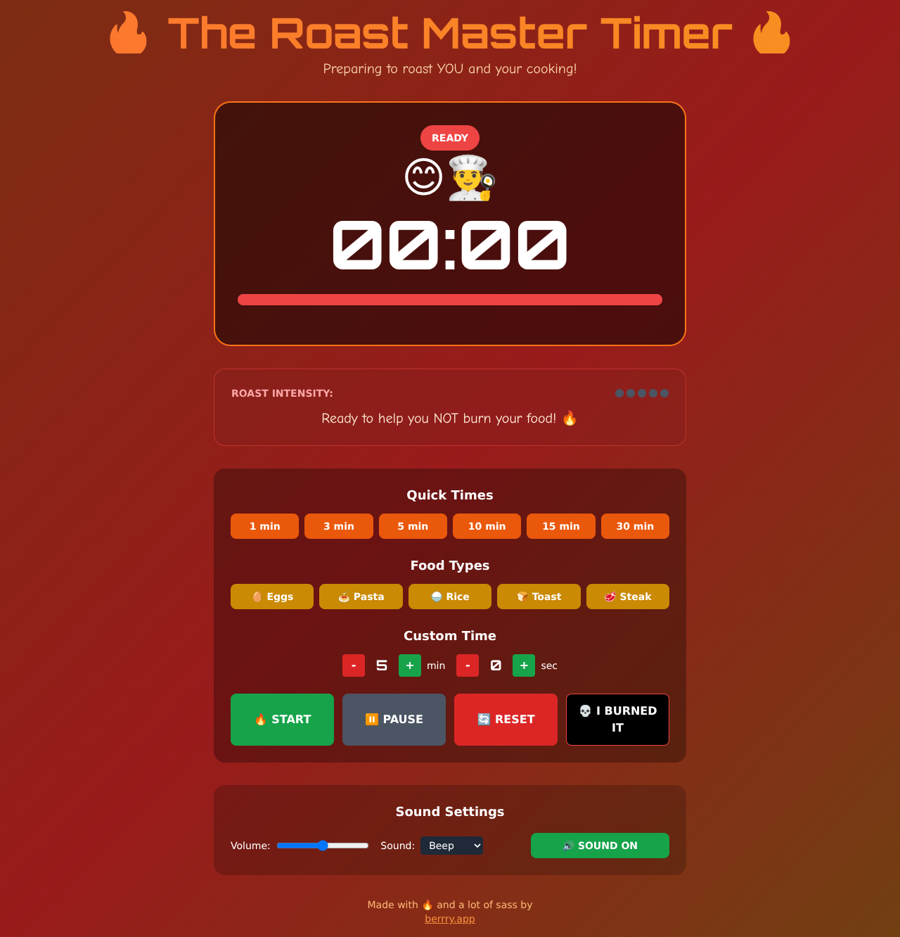 kitchentimer app