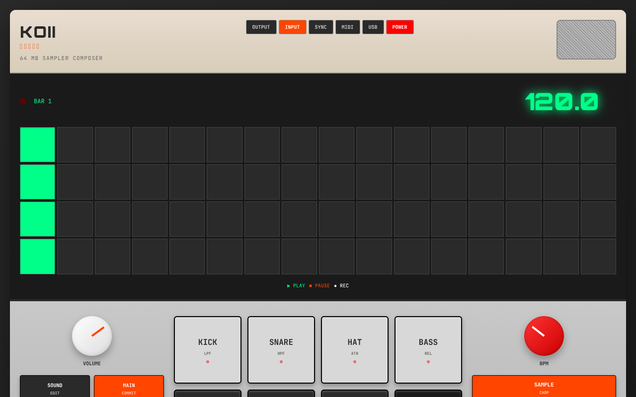 koiisampler app