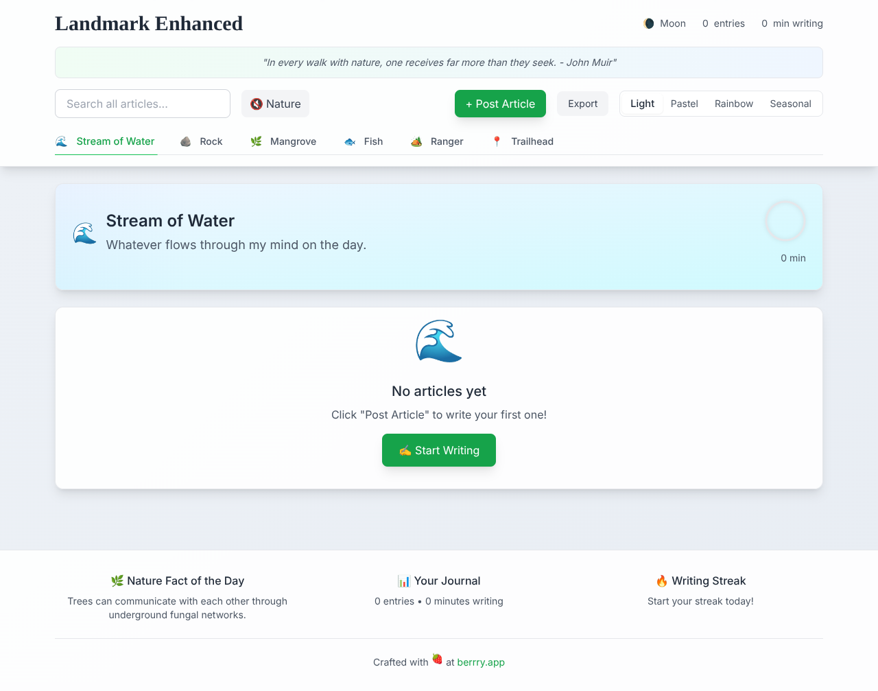 landmark-enhanced app