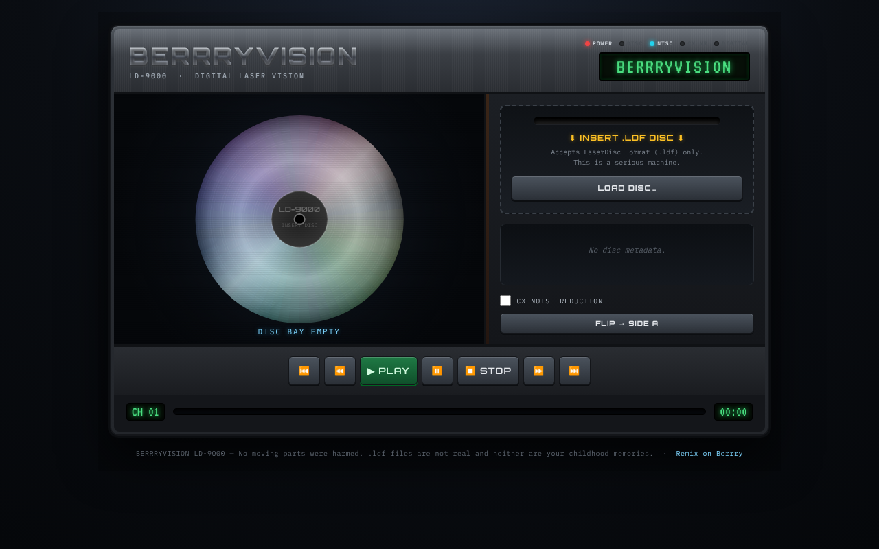 laserdisc-player app