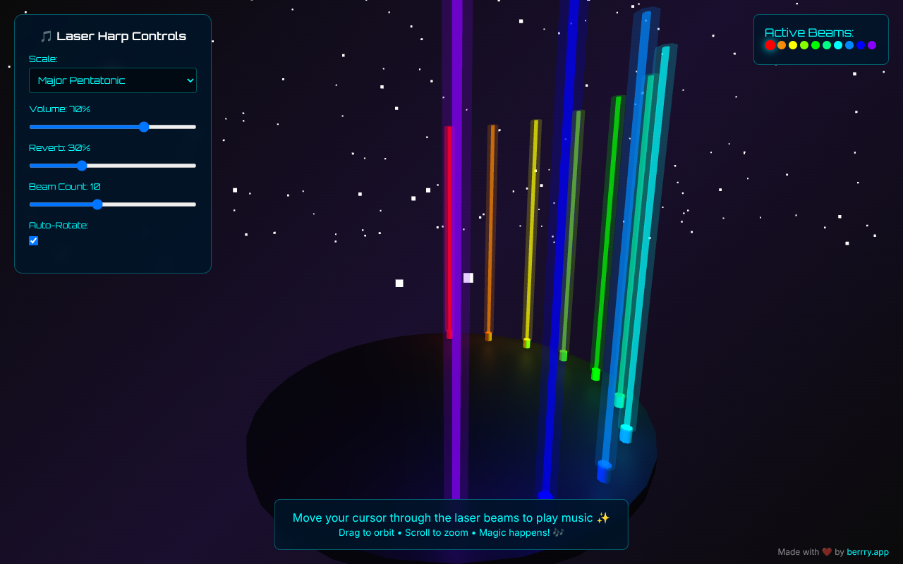 laserharp app