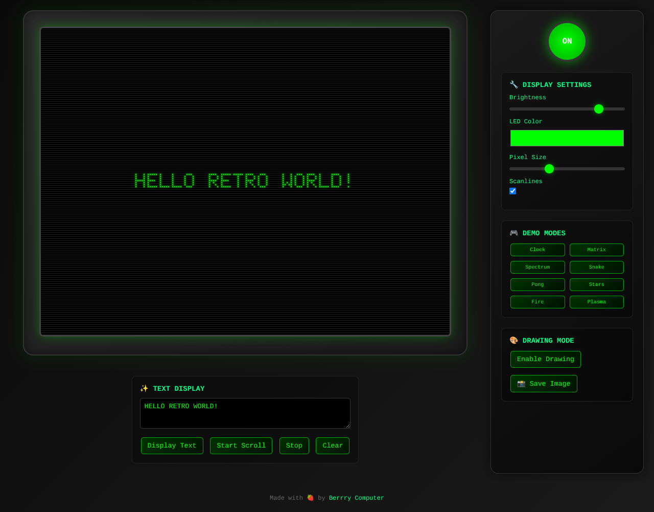 ledmonitor app
